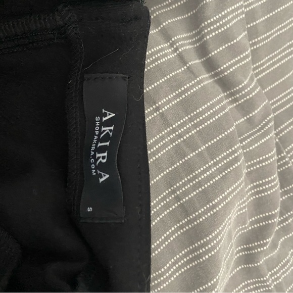 Chic Black Trousers with White Accents - Picture 4 of 5